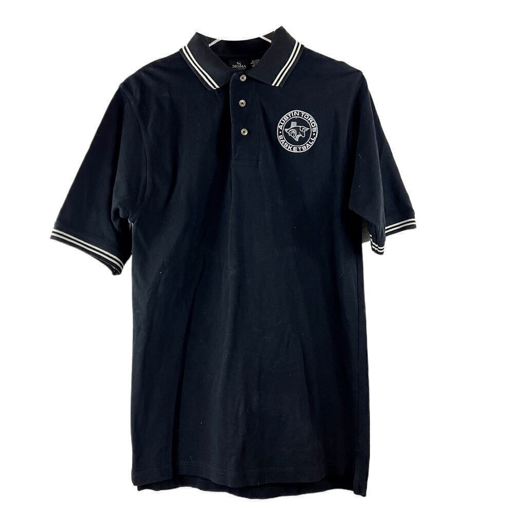 Austin Toros Polo Shirt G League Black Short Sleeve Men S‎